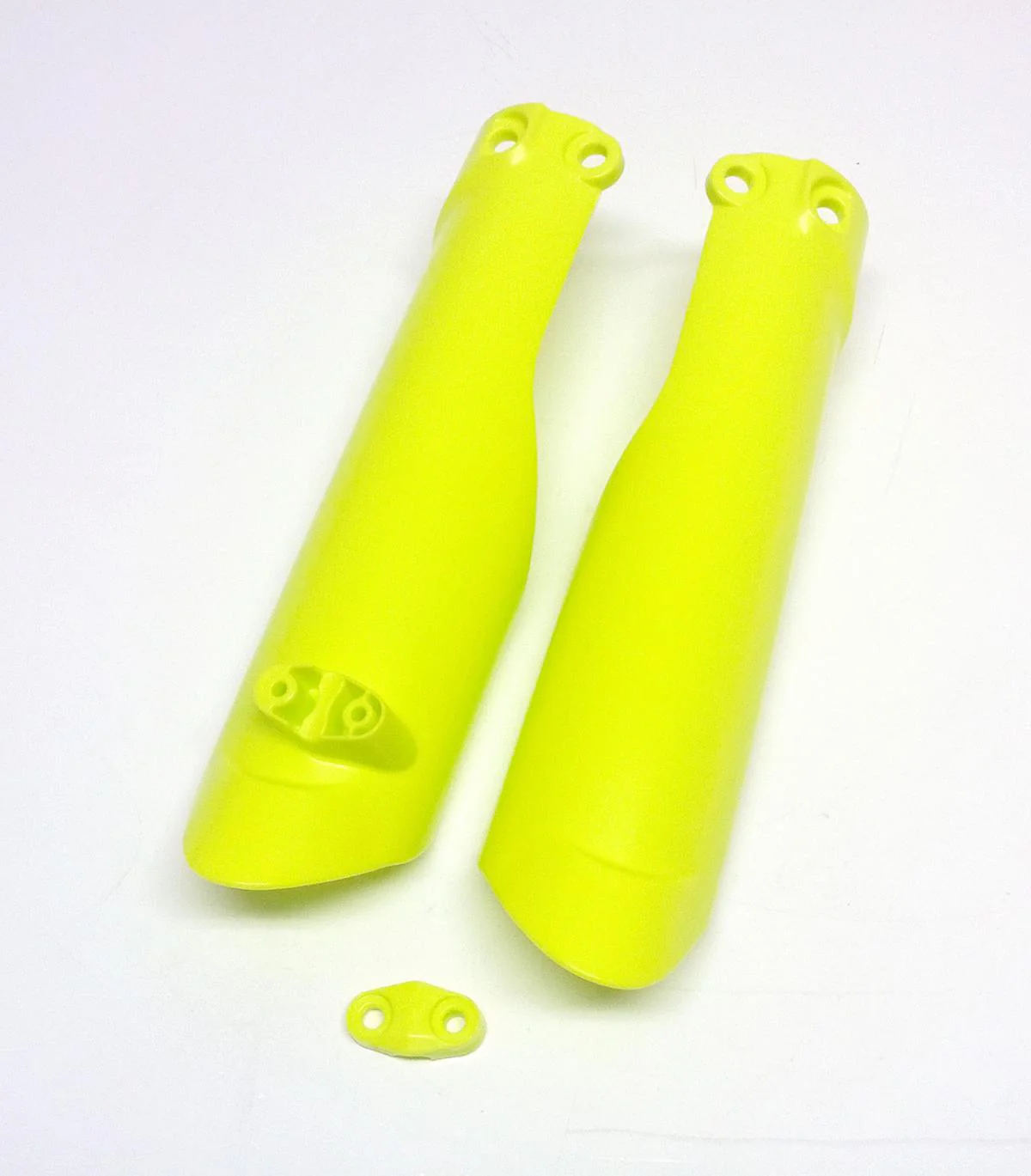 LOWER FORK GUARDS 19-25 KTM SX65, TC65 19-25, YELLOW, RTECH R-PSKTMGQ1965 - Image 2