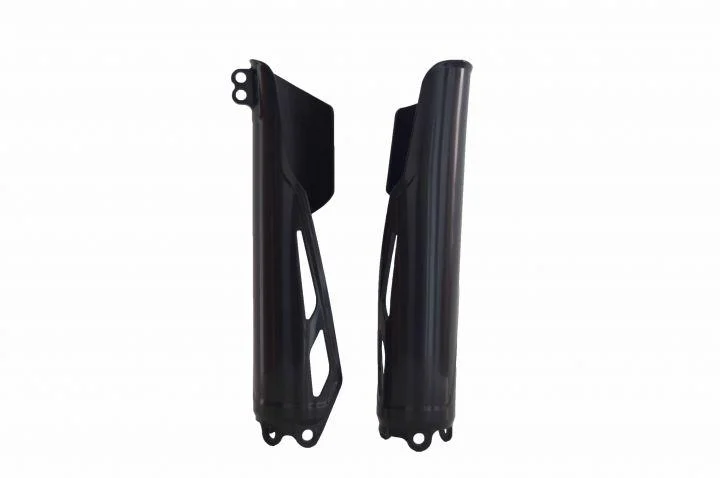 LOWER FORK GUARDS CRF-R/CRF-RX/CRF-X 19-25, BLACK, RTECH R-PSCRFNR0019