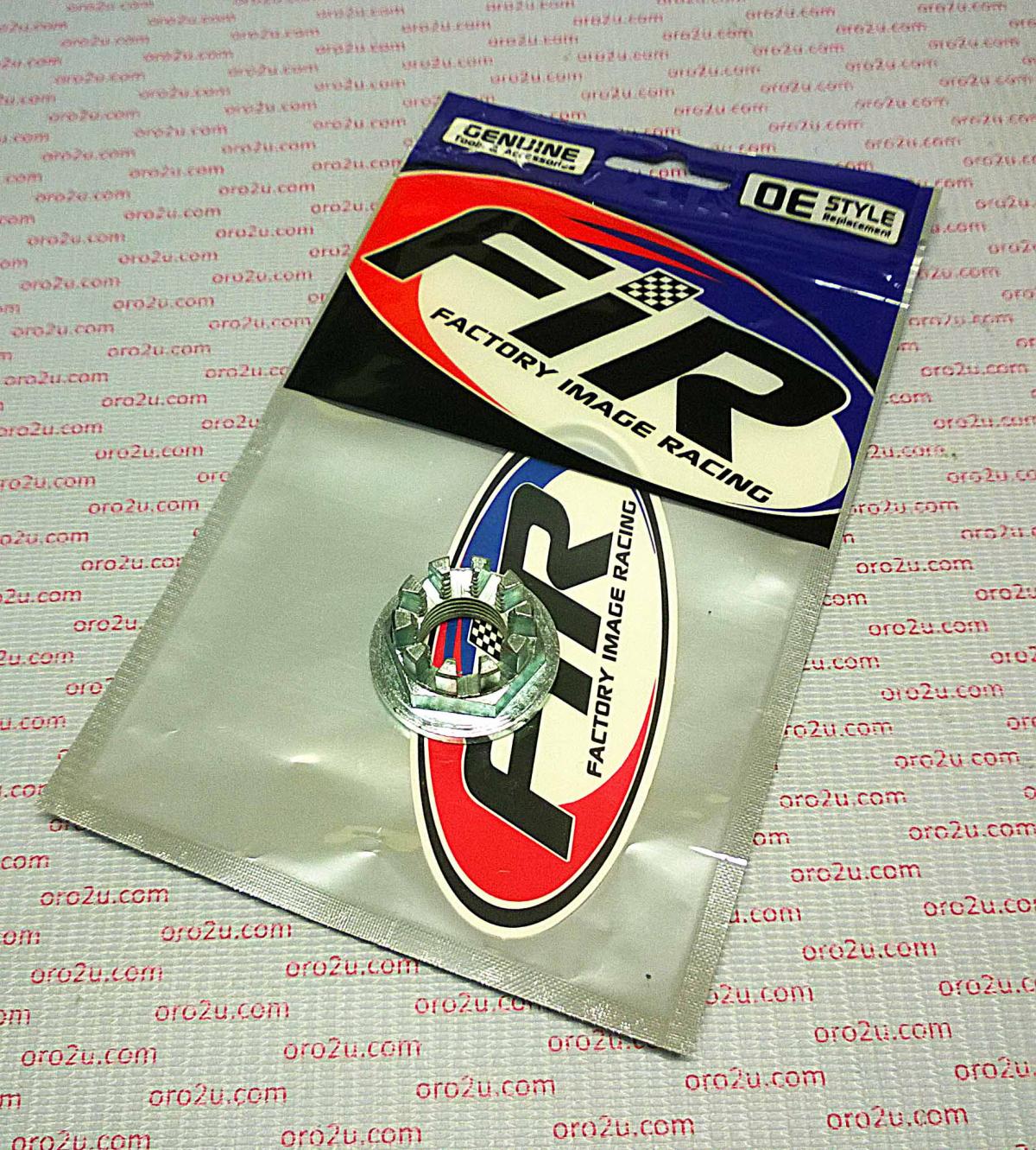 M18x1.50mm FLANGE AXLE CASTLE NUT BRONCO AT-06309 18mm - Image 4