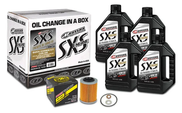 MAXIMA 10W50 CAMAM X3 SXS UTV OIL CHANGE SERVICE KIT 90-219013-CA
