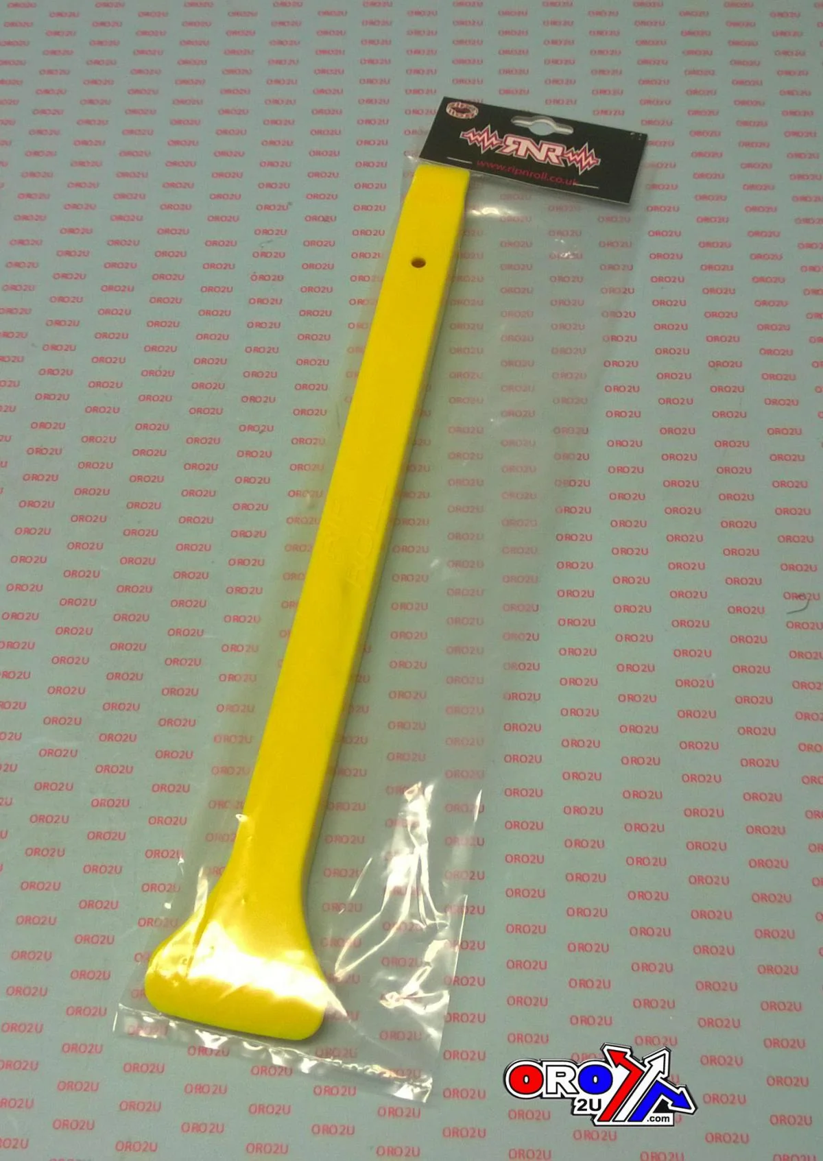MUD SCRAPER 400mm YELLOW, RIP AND ROLL - Image 2