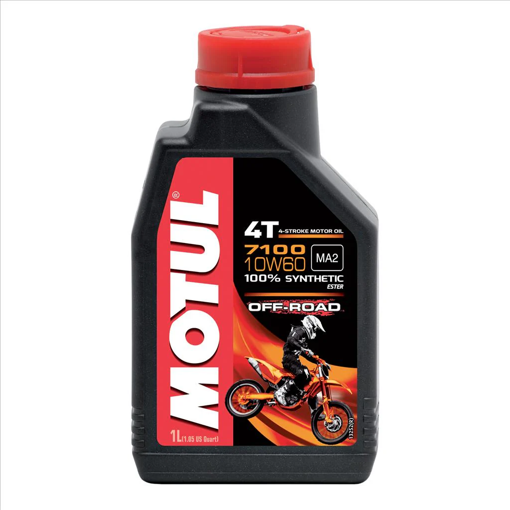 OFFER 450020, 7100 4T 10W60 OFF ROAD 1 Litre, MOTUL 450047, BOX=12 Motorcycle, 100% SYNTHETIC