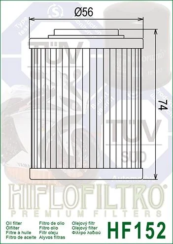 OIL FILTER HIFLO HF152 - Image 4