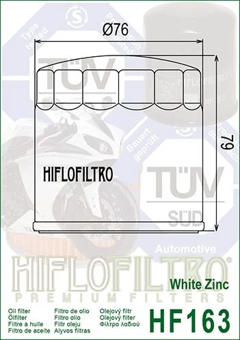 OIL FILTER HIFLO HF163 BMW - Image 3