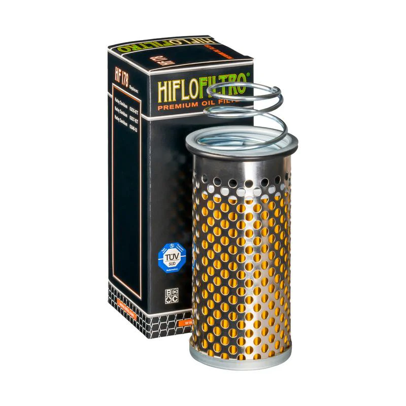 OIL FILTER HIFLO HF178, Harley 63835-87T, 63837-92T, Harley Davidson