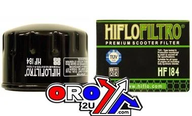 OIL FILTER HIFLO HF184 APRILIA, 830239/82658R/82883R, PIAGGIO, ROAD, 82960R - Image 2