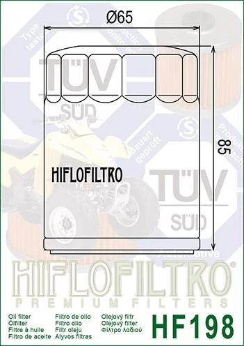 OIL FILTER HIFLO HF198 - Image 4