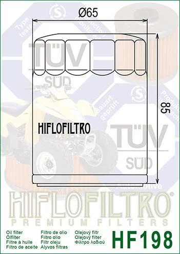 OIL FILTER HIFLO HF198 - Image 5