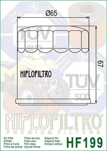 OIL FILTER HIFLO HF199 - Image 4