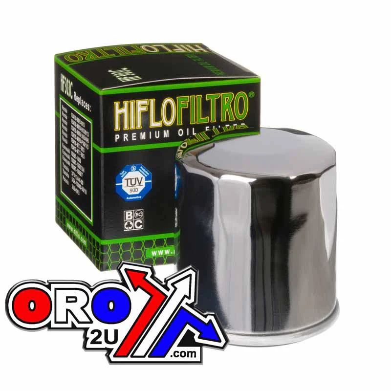 OIL FILTER HIFLO HF303C CHROME - Image 3