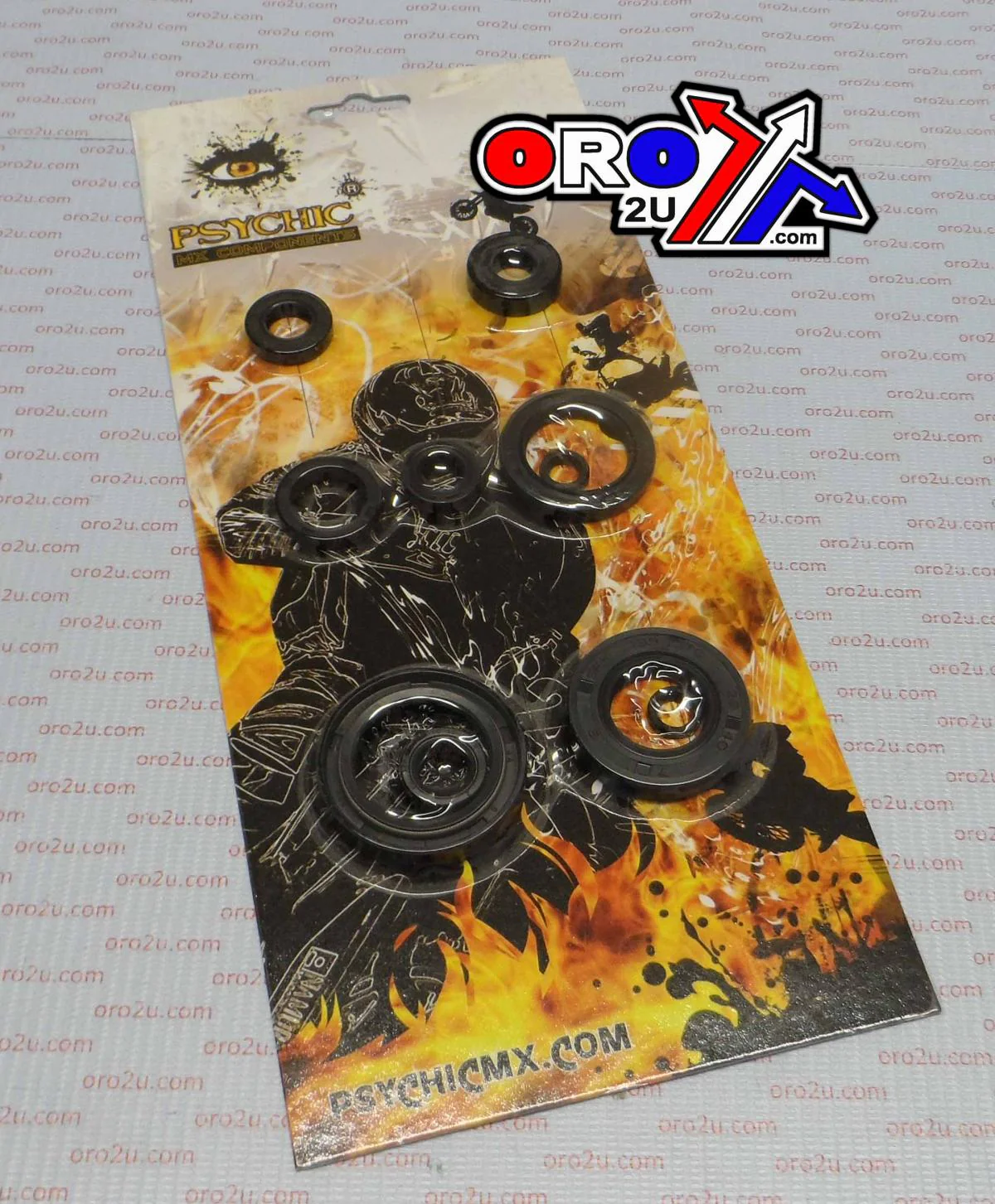 OIL SEAL SET 98-00 YZ125 10PCS, PSYCHIC MX-09206 YAMAHA, Old No. MX-09208 - Image 2
