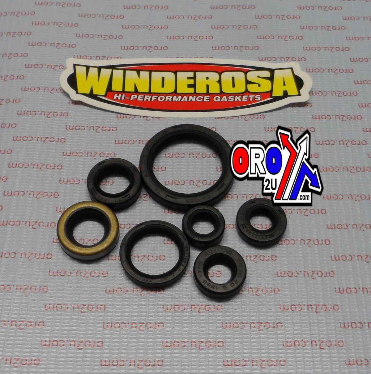 OIL SEAL SET DRZ400 00-13, WINDEROSA 822193 - Image 2