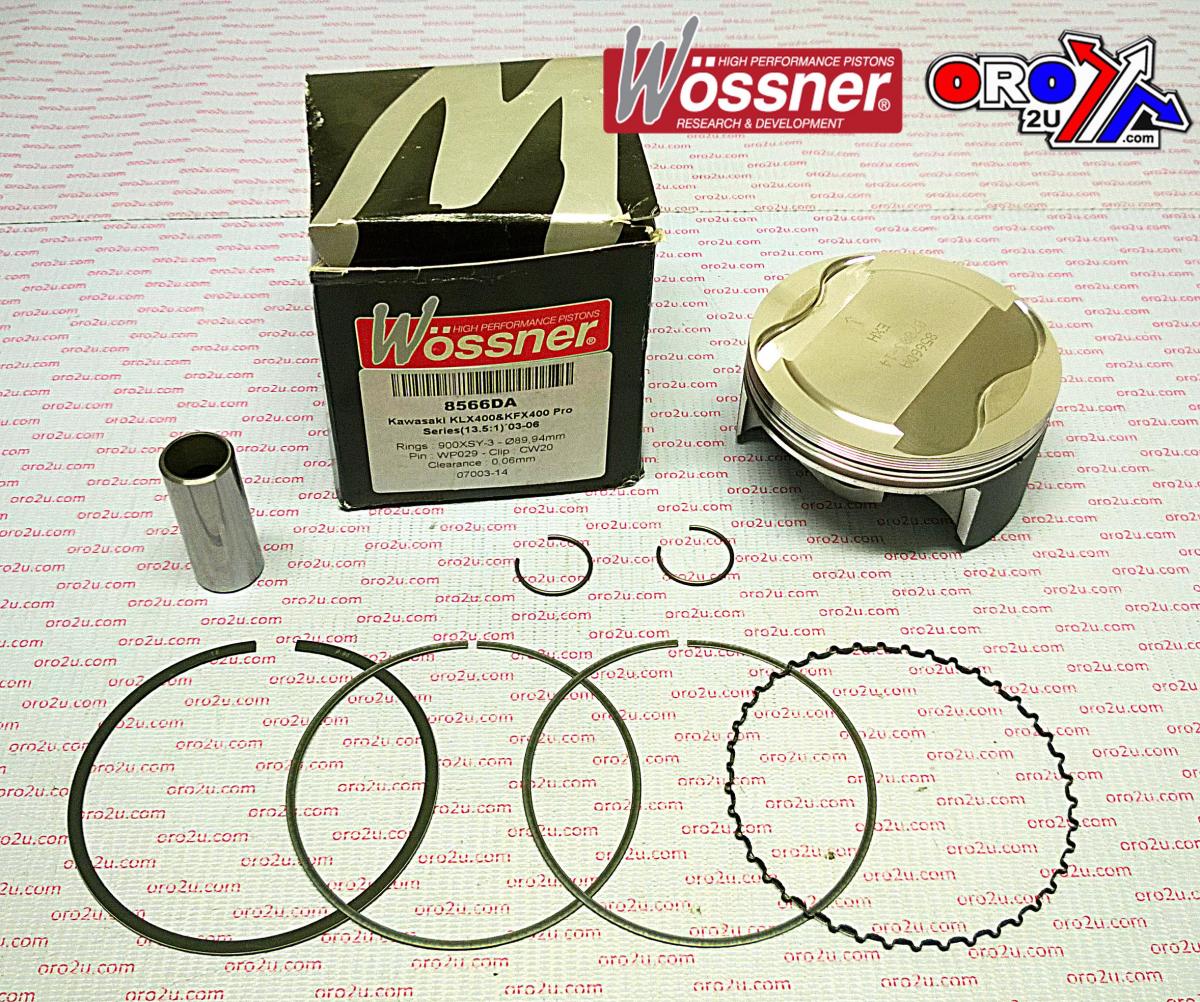 PISTON 03-08 KLX KFX 400 HC 90, WOSSNER WOSSNER KIT 8566DB