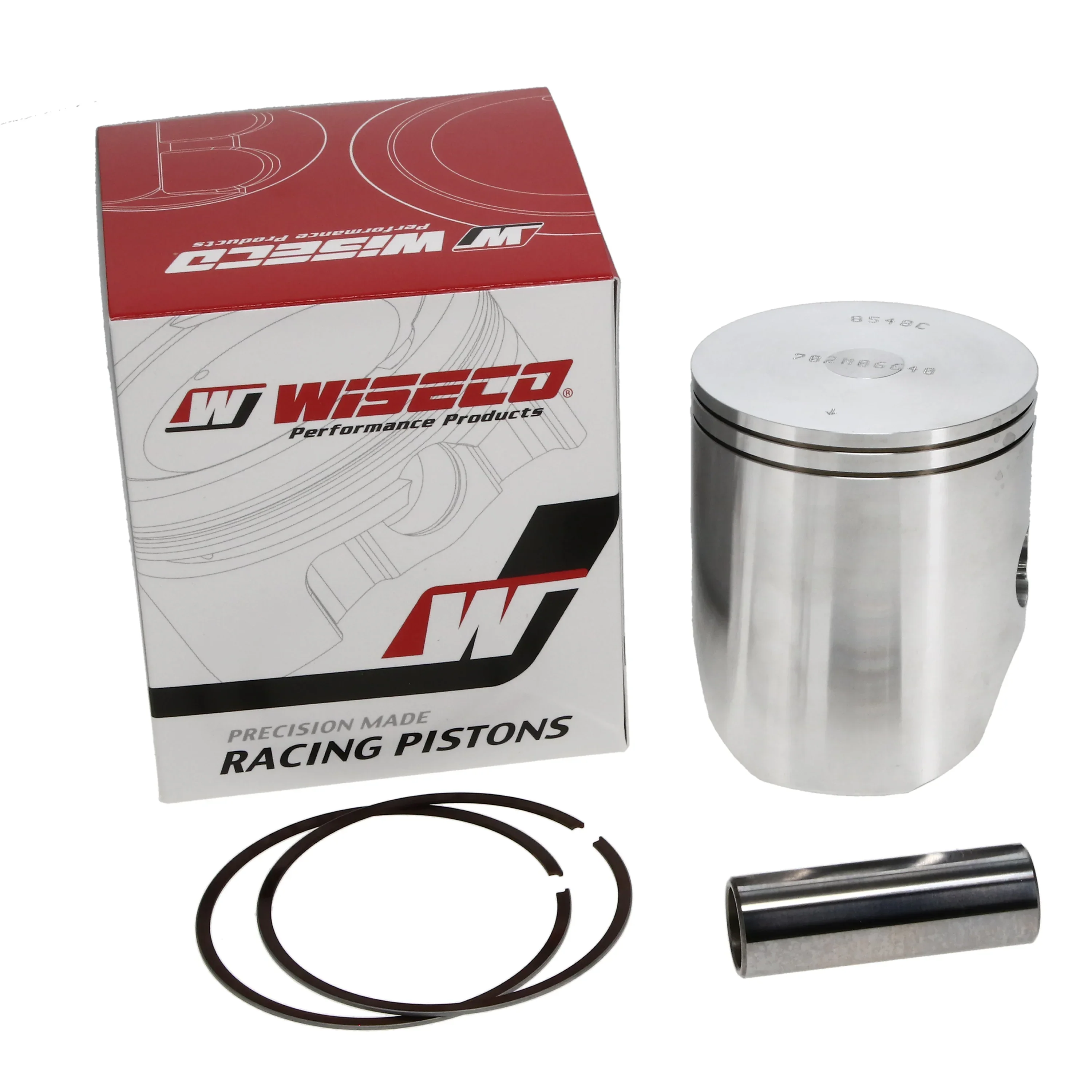 PISTON 97-01 CR250 67.00 FLAT, TOP 2-RING 702M06700 WISECO