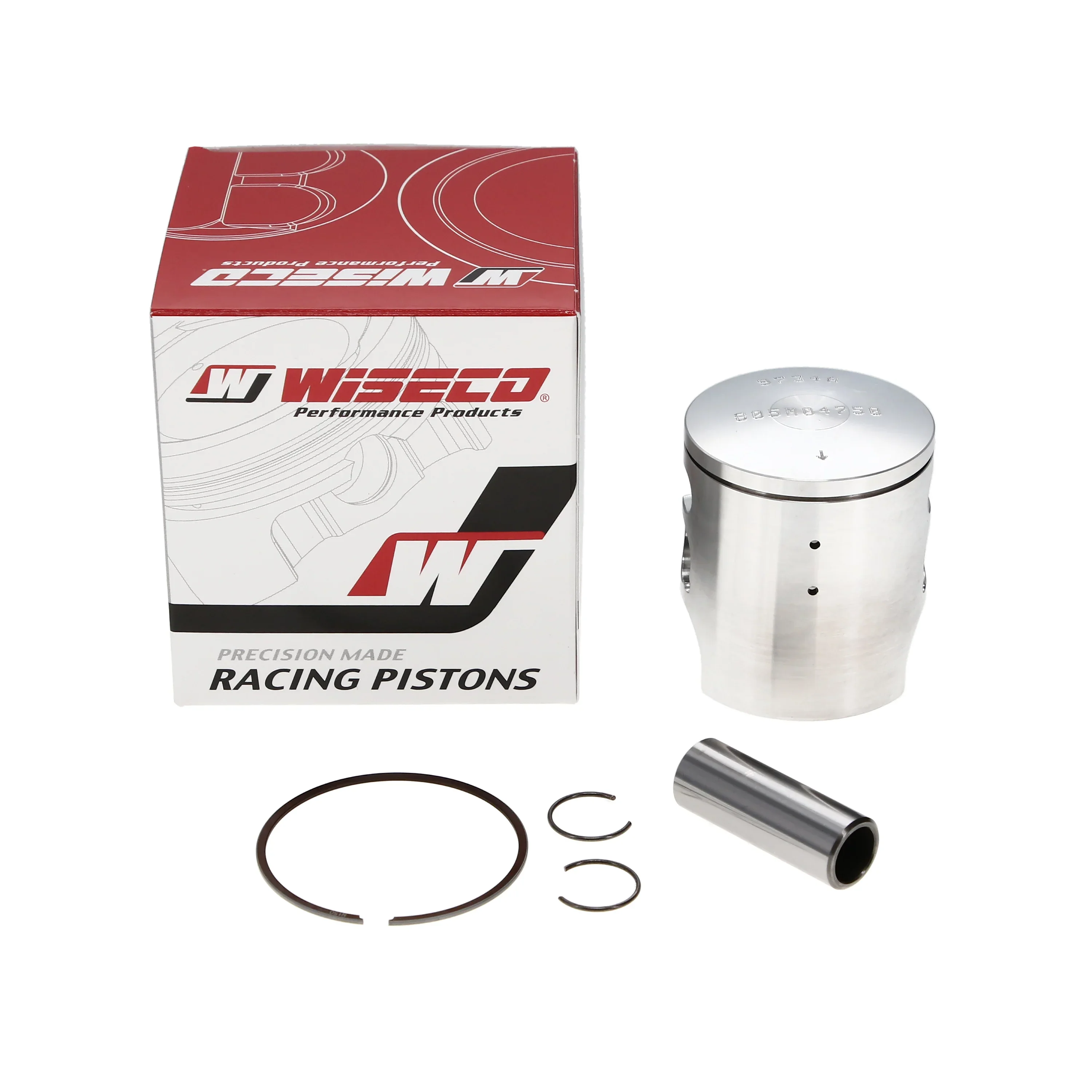 PISTON KIT 02-25 YZ85 47.50, WISECO 805M04750A Pro-Lite, Skirt Coating: ArmorGlide