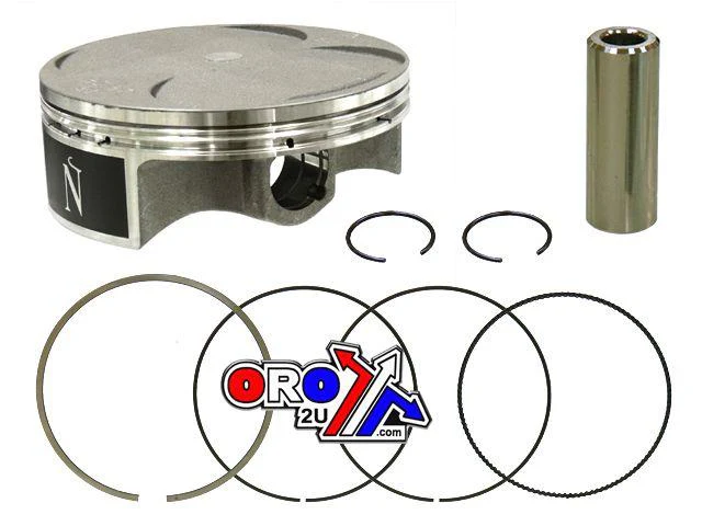 PISTON KIT 09-18 KXF450 96mm, NAMURA NX-20045-BCOMP 12.8:1, KX450F, KX-F450, Hyperdryve - Image 4