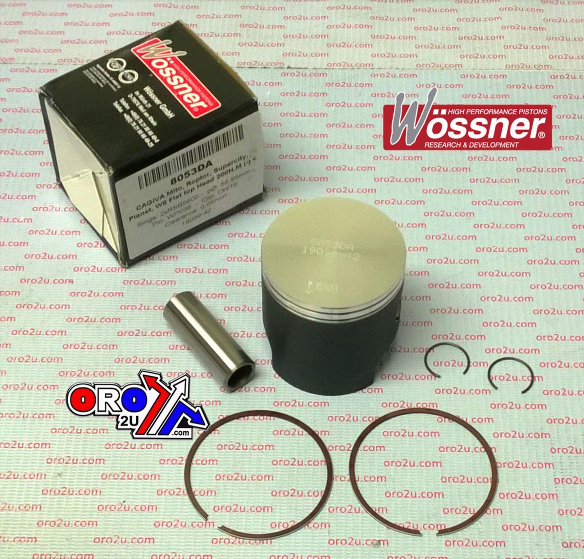 PISTON KIT 125 MITO 93-8 56mm, CAGIVA 8053DC WOSSNER
