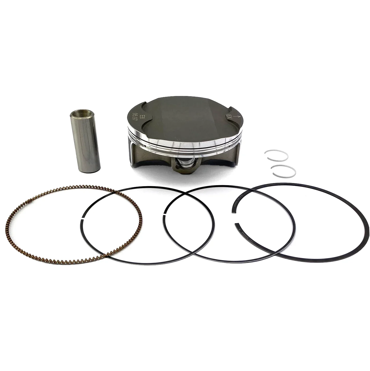 PISTON KIT 19-23 KX450F 96.00 A, NAMURA FORGED FX-20090-C - Image 2