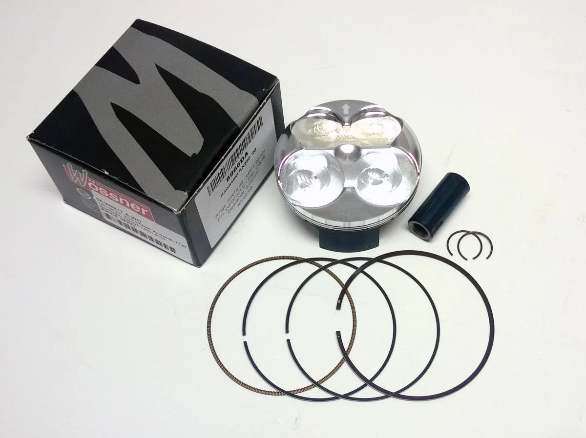 PISTON KIT 2020 KX250F Kawasaki 77.97mm, WOSSNER 8966DB