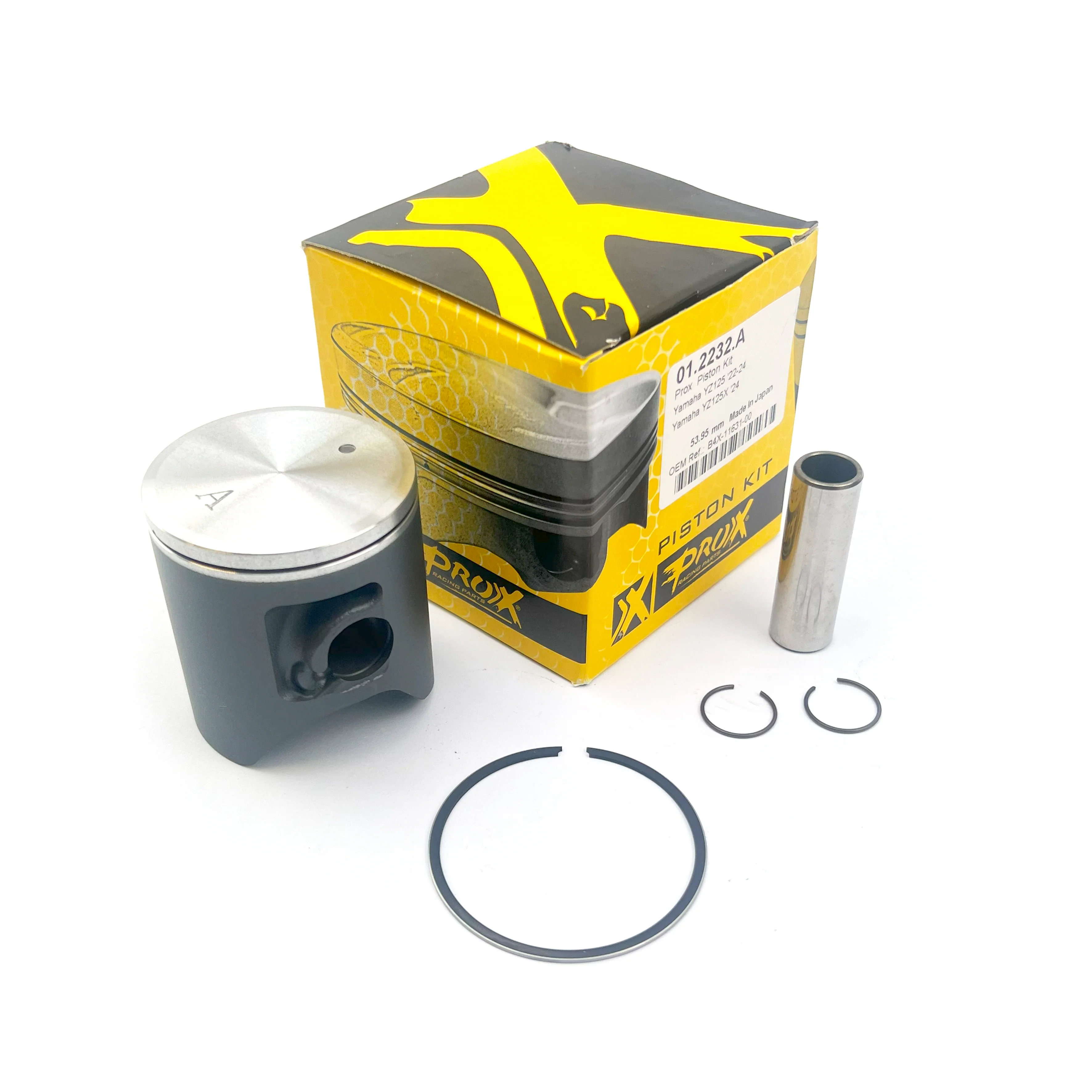 PISTON KIT 2022-2025 YZ125 54.00 A, PROX 01.2232.A YAMAHA MX
