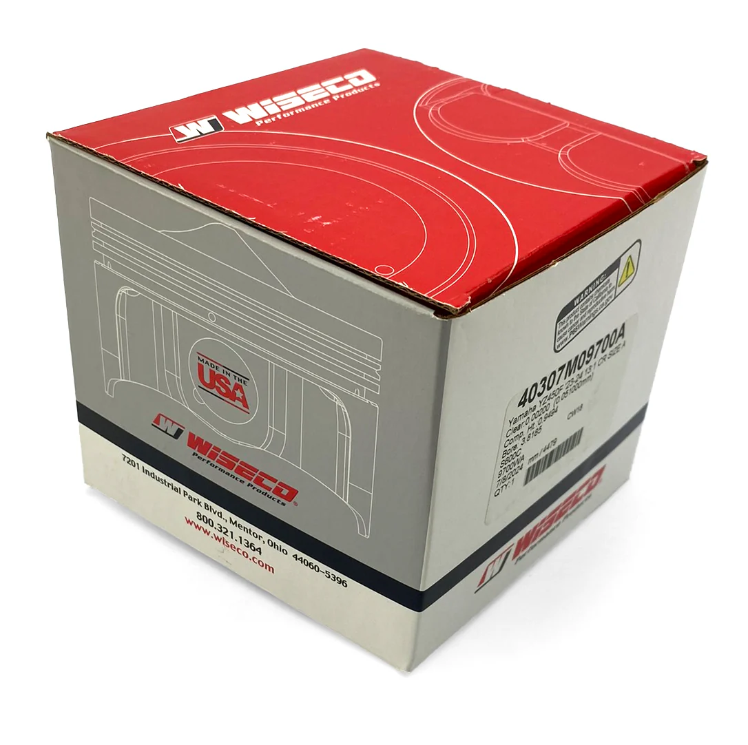 PISTON KIT 2023-25 YZ 450F 97.00, WISECO 40307M09700A, 13.0:1 STD, ARMOUR GLIDE - Image 3