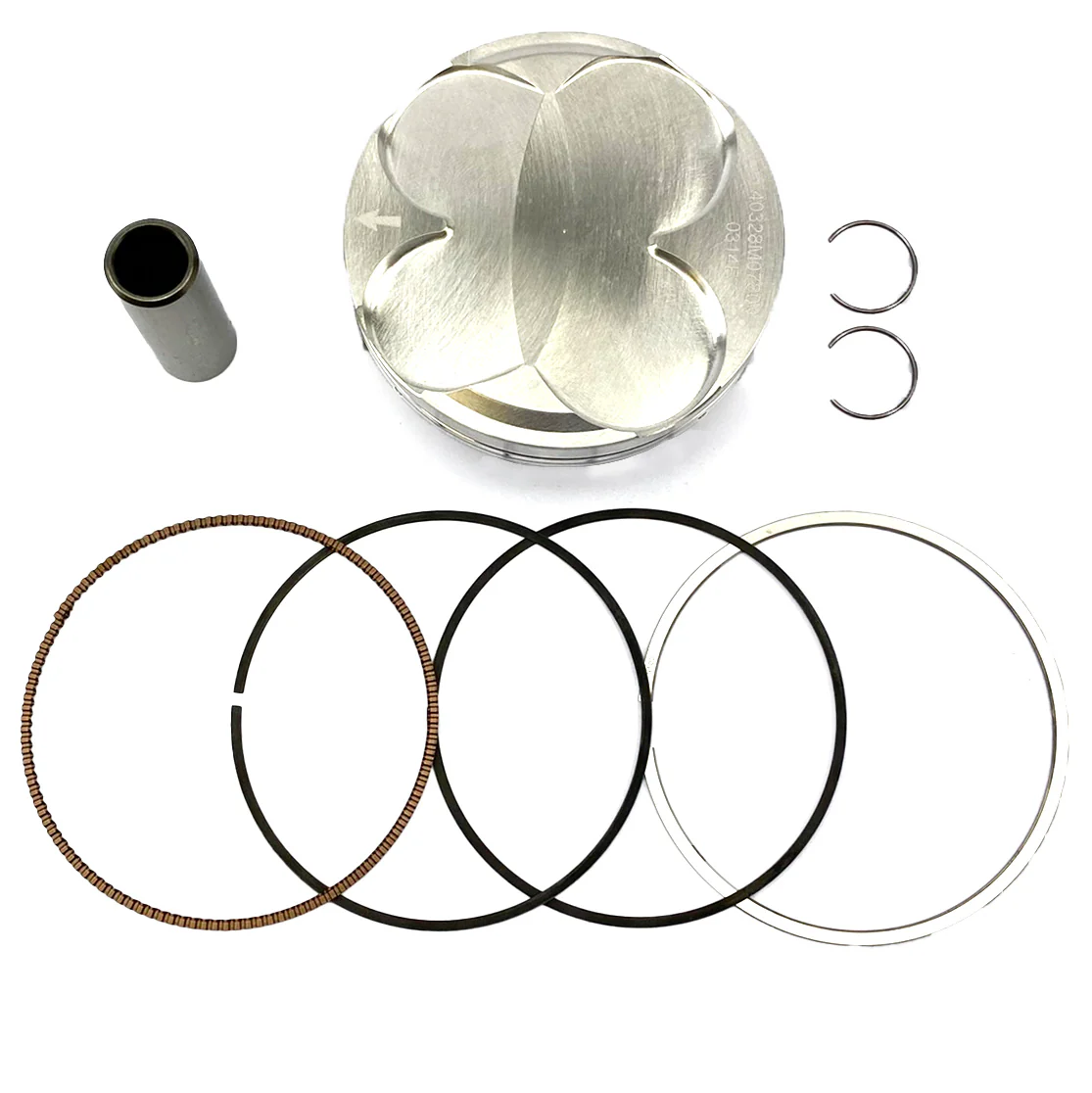 PISTON KIT 2025-26 KX250 78mm B, WISECO W40328M07800 - Image 2