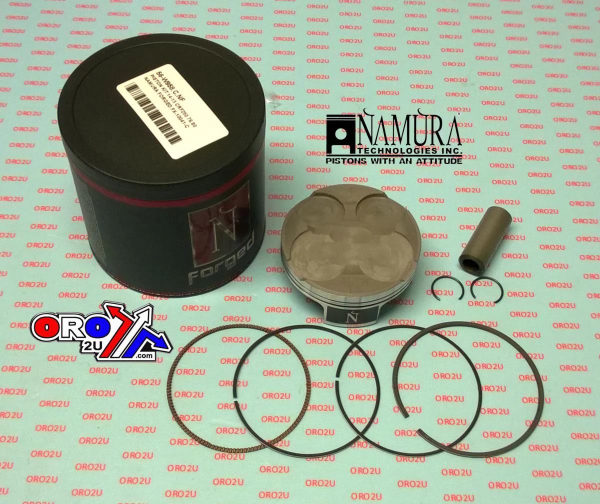 PISTON KIT 76.80mm 2014-2015 HONDA CRF250 NAMURA FORGED FX-10041-B
