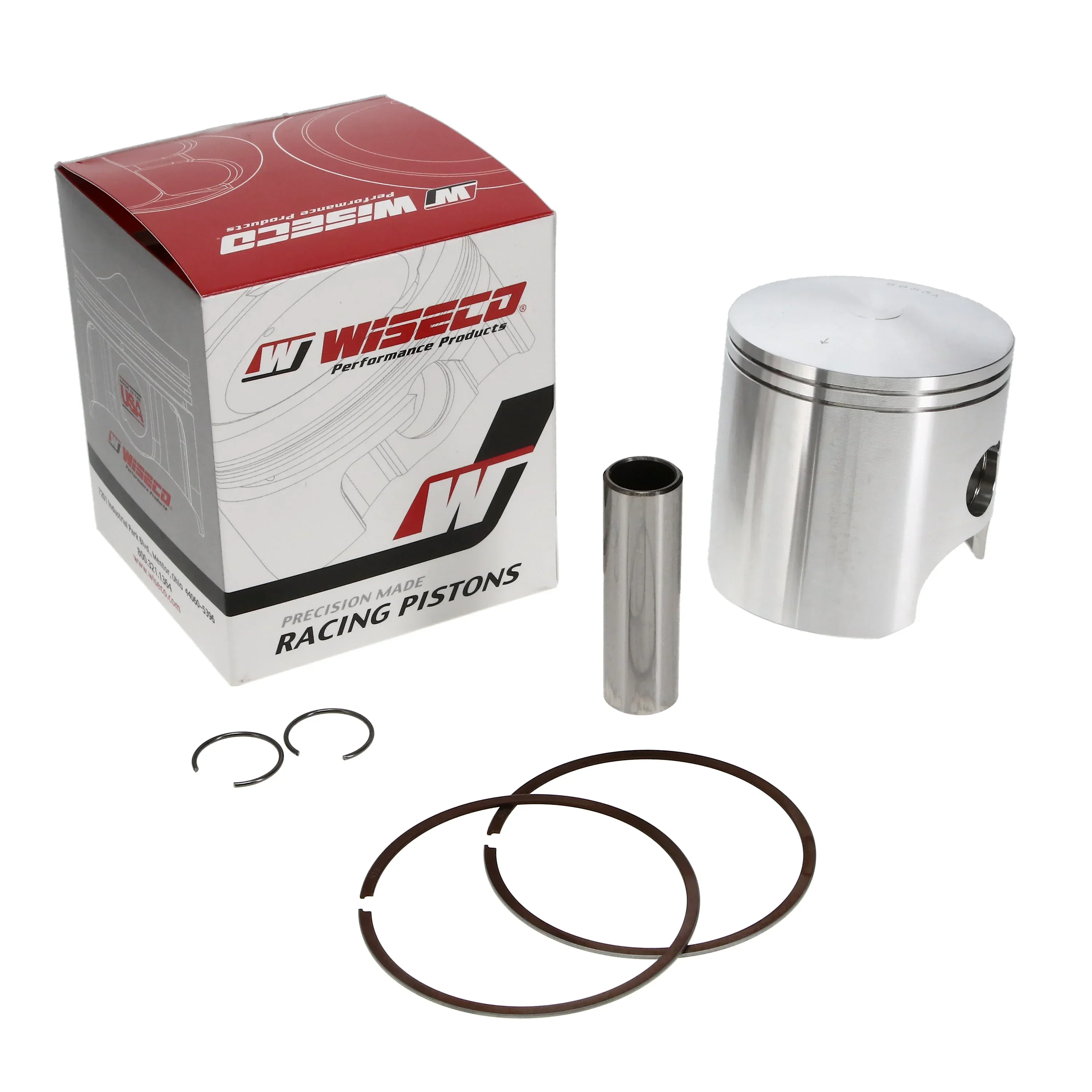 PISTON KIT 78-80 CR250 71.50, WISECO 431M07150 HONDA MX