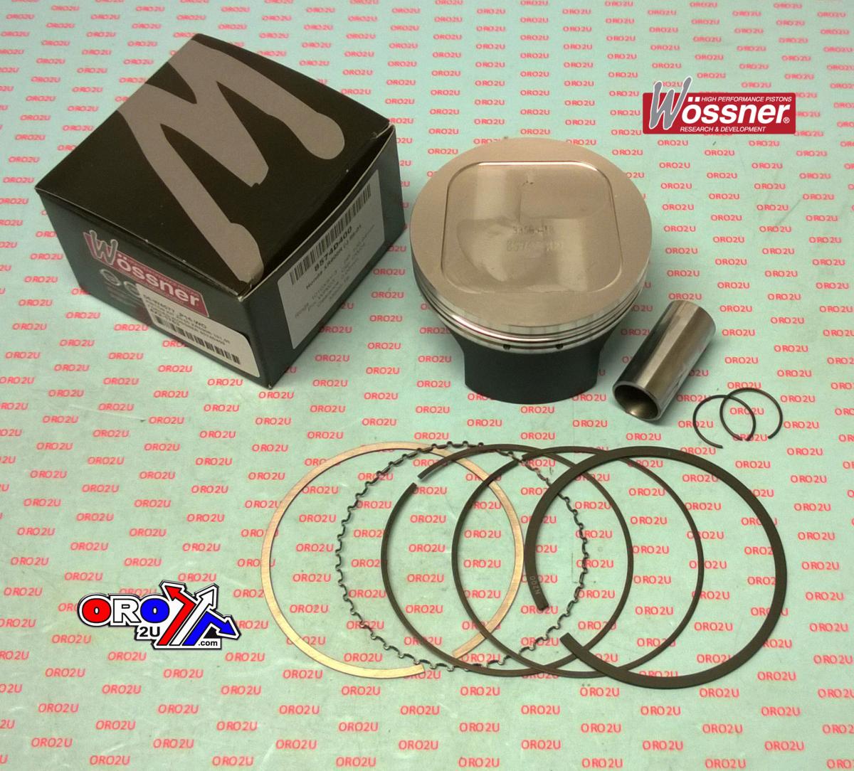 PISTON KIT 85-00 XR600R 97.00, FORGED WOSSNER 8574DA 13110-MK2-043 - Image 5