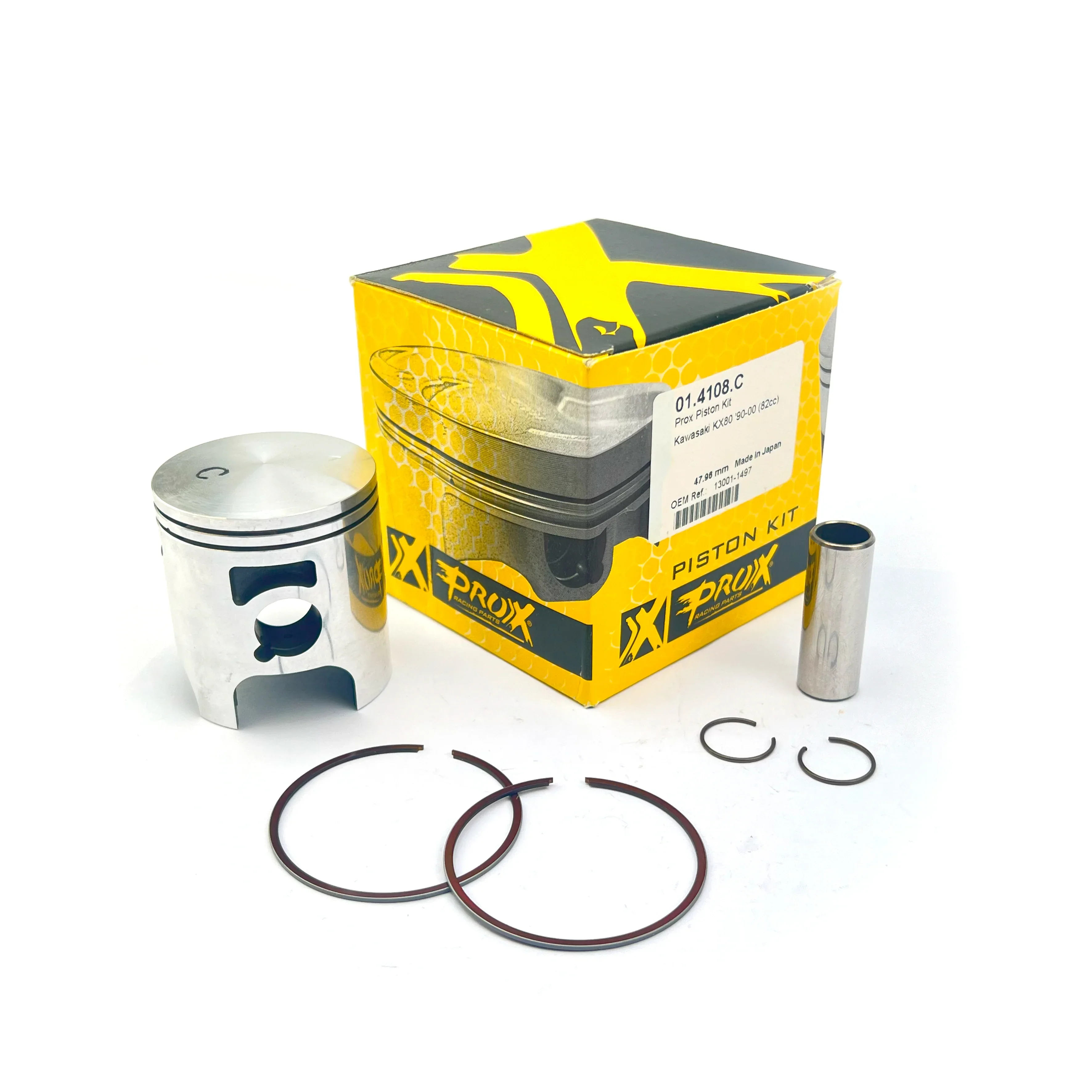 PISTON KIT 88-00 KX80 48.00 C, PROX 01.4108.C