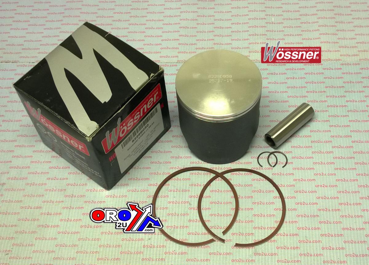 PISTON KIT 88-04 KX500 86.50, WOSSNER 8228D050 KAWASAKI MX