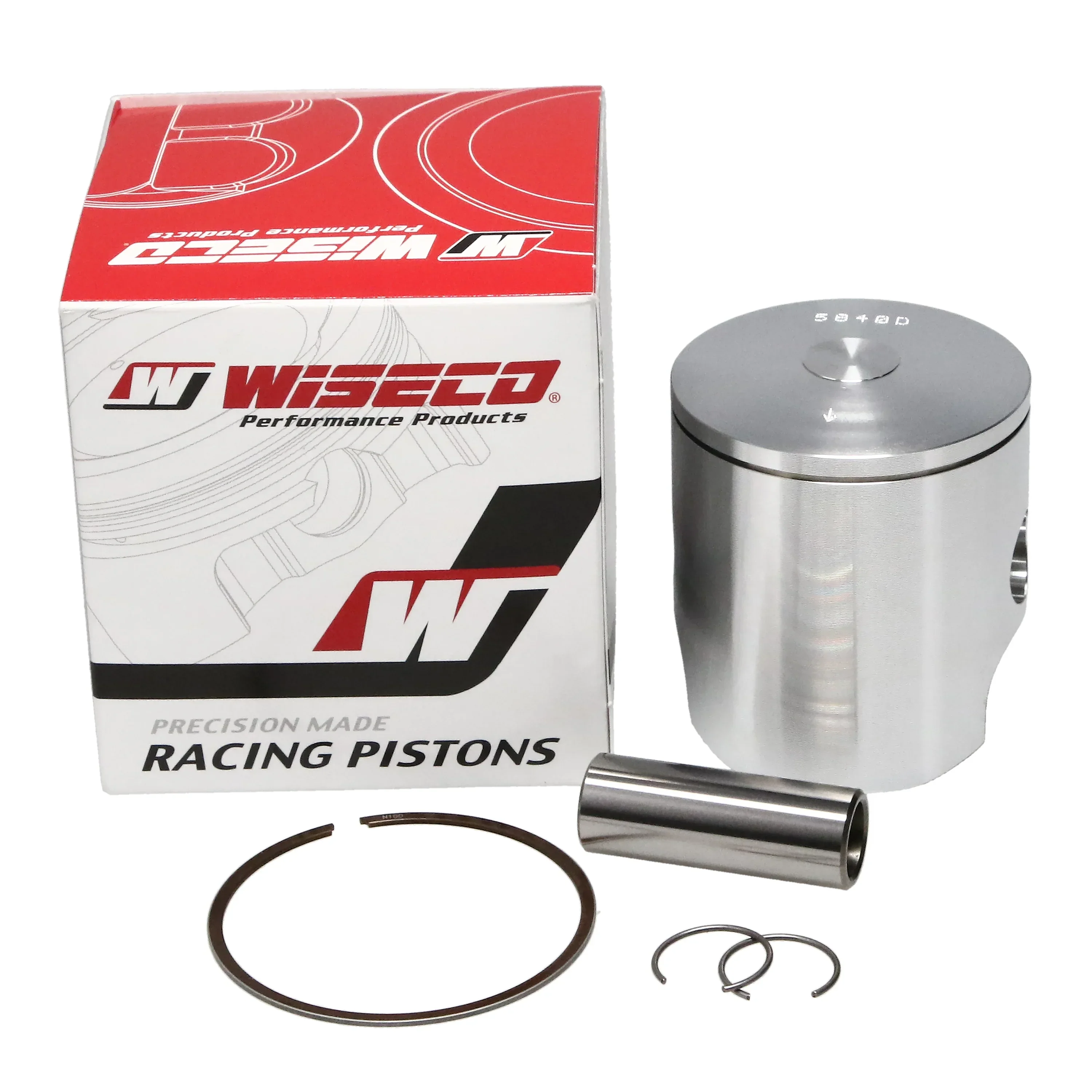 PISTON KIT 88-89 CR125 55.00, WISECO 564M05500 Pro-Lite