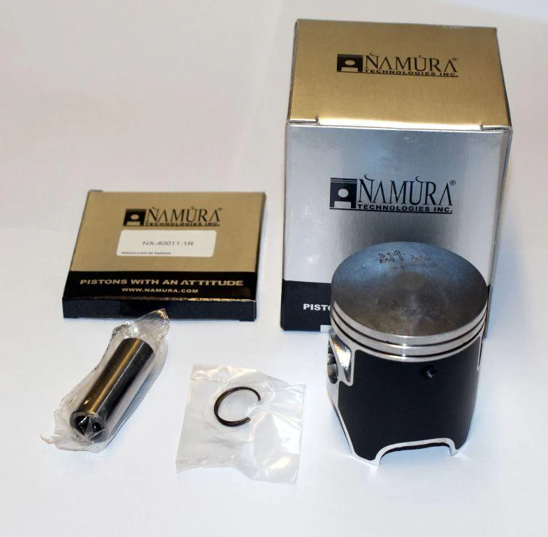 PISTON KIT 91-06 DTR125 57.50, NAMURA NX-40011-6 O/S 1.05