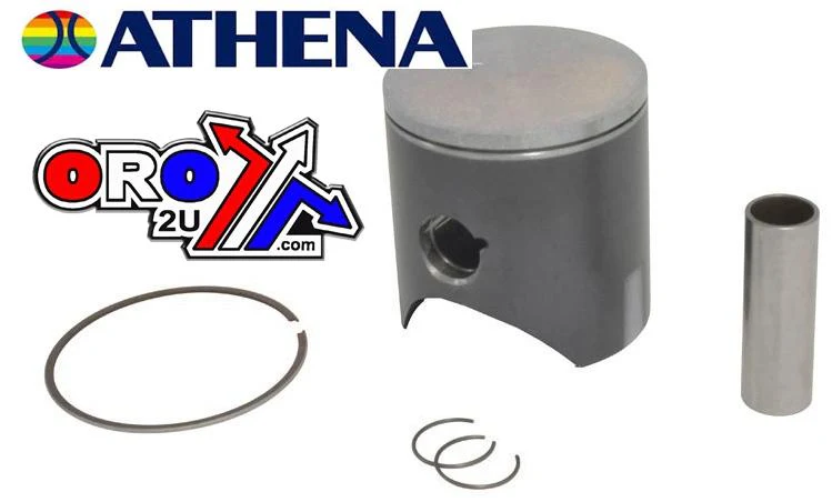 PISTON KIT A 58MM KAWASAKI KX 125 03-07, ATHENA S4C05800002A 144CC BIG BORE, KIT A - Image 2