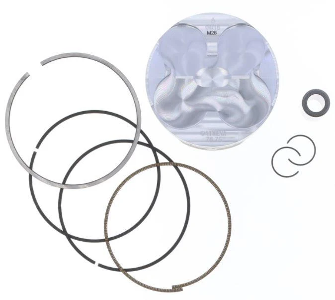 PISTON KIT A 77MM HONDA CRF 250 14-15, ATHENA S5F07680002A - Image 2