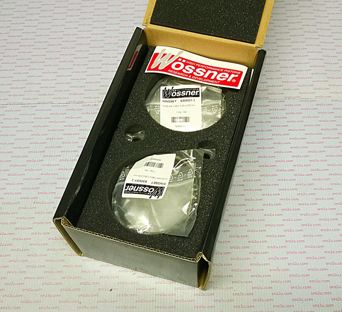 PISTON KIT ALL 998 999S DUCATI WOSSNER K8758DA-2 - Image 2
