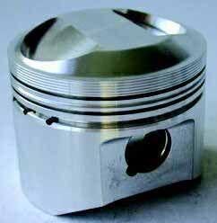 PISTON KIT ALL XT125 65.00, FORGED WOSSNER 8553D500 - Image 2