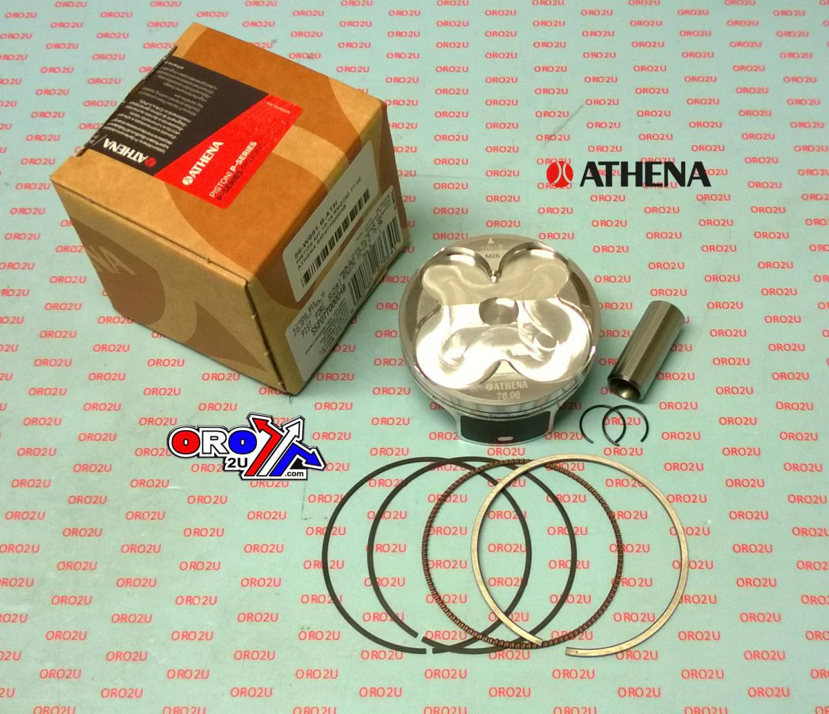 PISTON KIT B 77MM HONDA CRF 250 14-15, ATHENA S5F07680002B - Image 2
