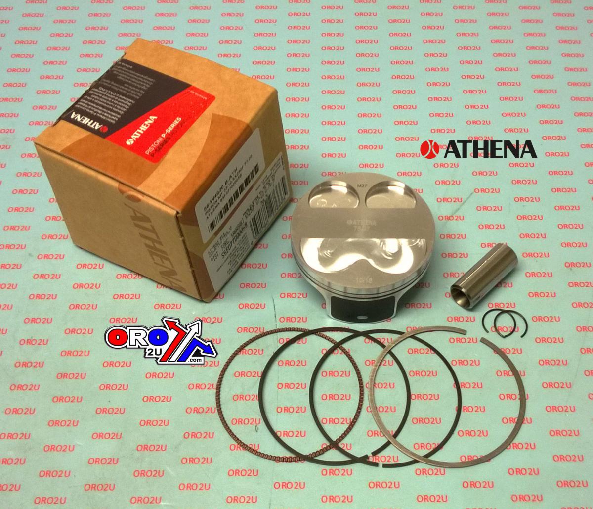 PISTON KIT B 77MM KAWASAKI KX 250 07-10, ATHENA S5F07700005B - Image 2