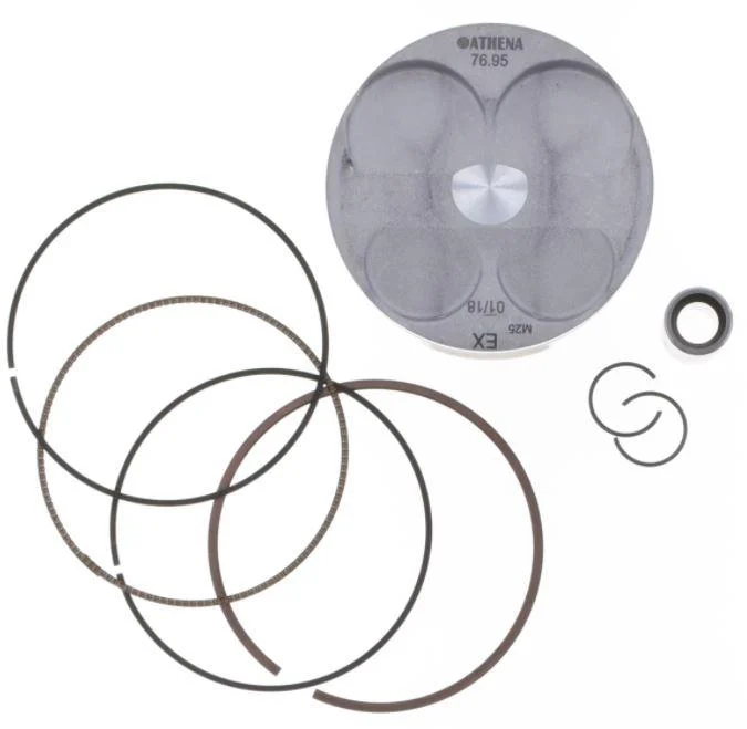 PISTON KIT B 77MM YAMAHA WR/YZ 250 16-22, ATHENA S5F07700009B - Image 2