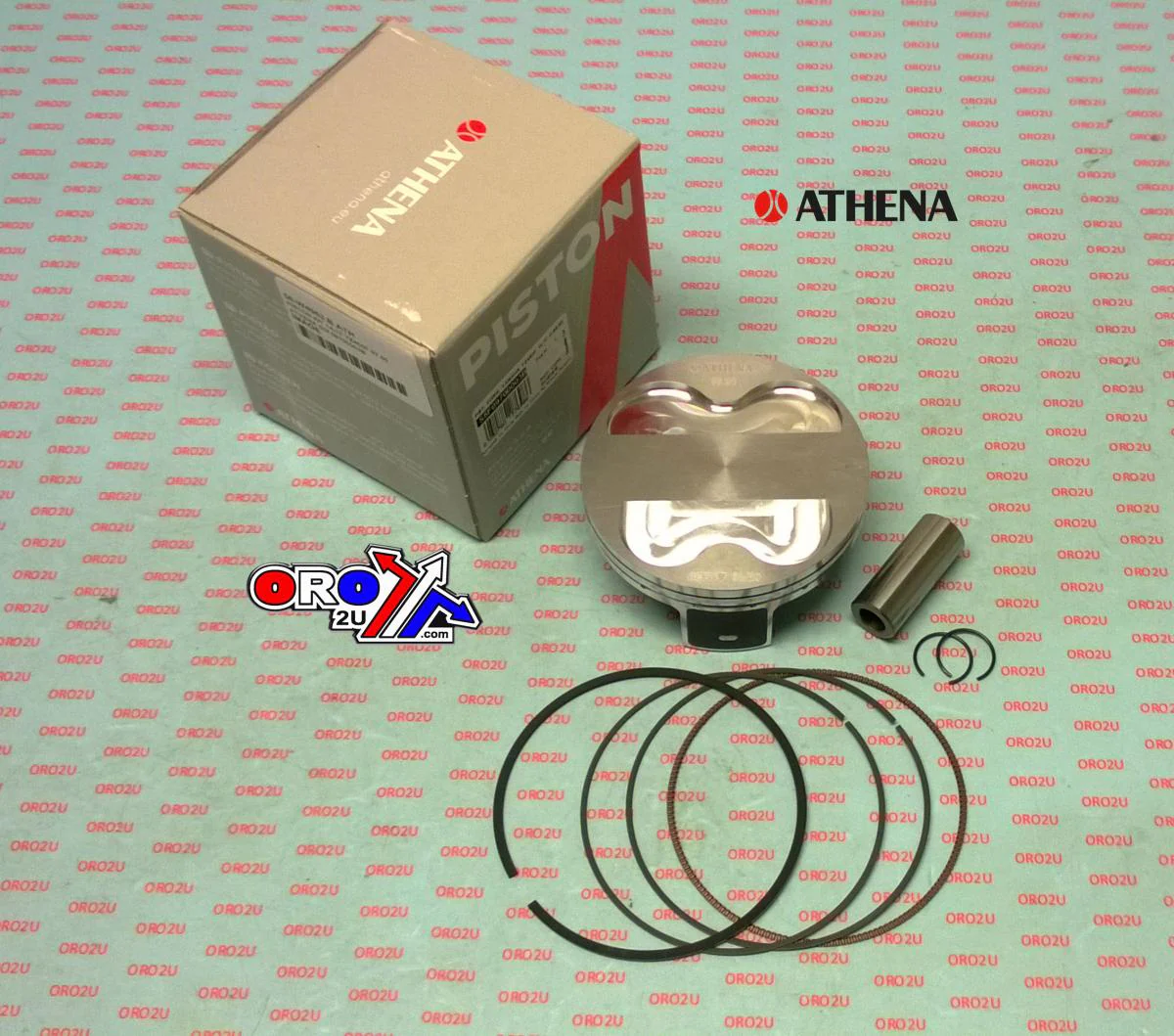 PISTON KIT B 97MM YAMAHA WR/YZ 450 14-18, ATHENA S5F09700003B - Image 2