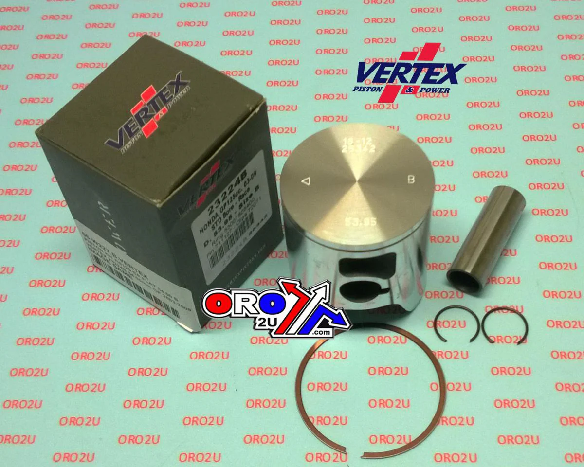 PISTON KIT GP FLAT 54.00 C RS125 03-09, VERTEX 23224C GP HONDA