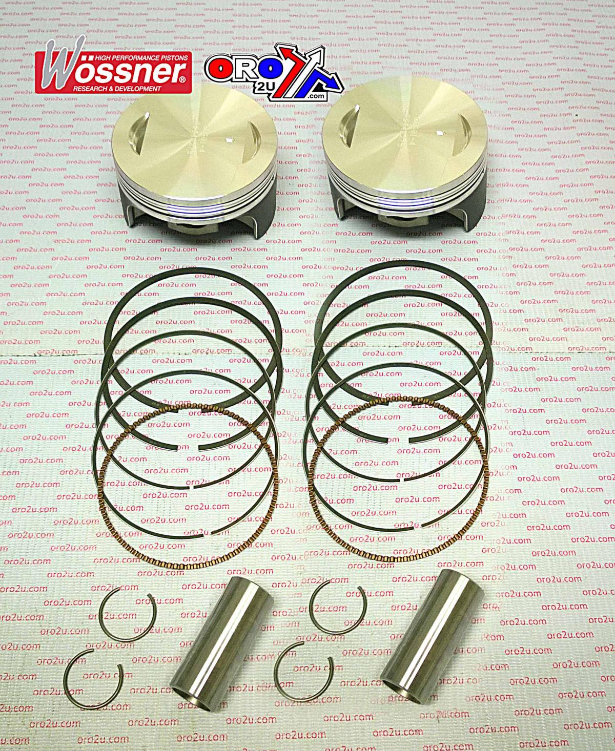 PISTON KIT HARLEY 3.898 SET/2, WOSSNER K8594D375-2 DAVIDSON