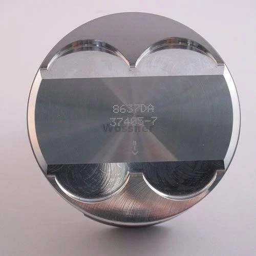 PISTON KIT KTM 520 525 EXC SX, WOSSNER 8637D200 KTM 00-09 HC - Image 2