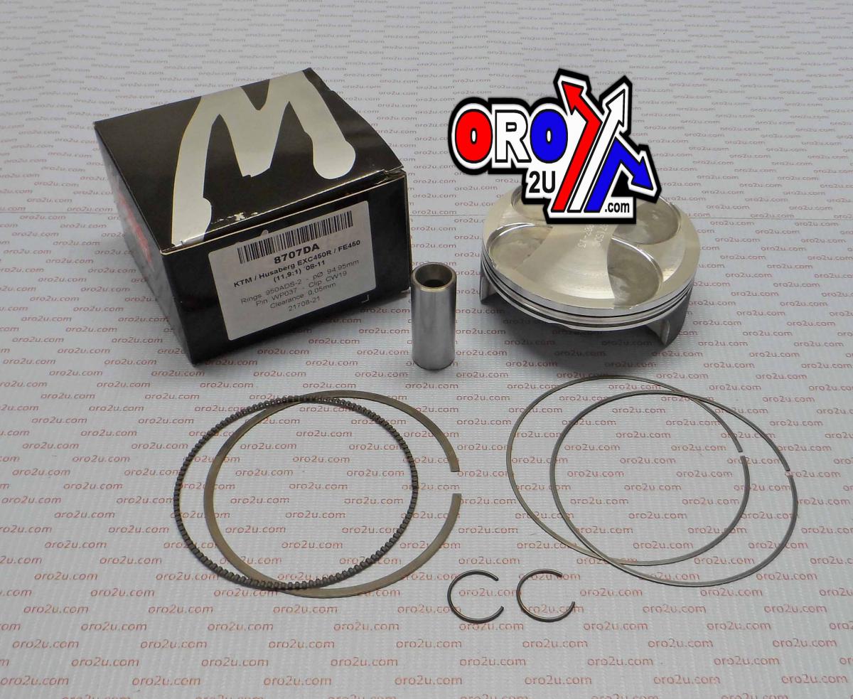 PISTON KIT KTM EXC450 95.00 A, WOSSNER 8707DA HUSABERG 78030007300 - Image 5