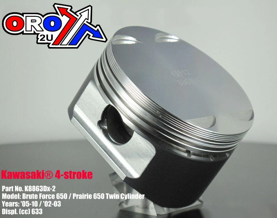 PISTON KIT KVF650 80.50 SET/2, WOSSNER K8863D050-2 BRUTEFORCE, 56-W4782 - Image 2