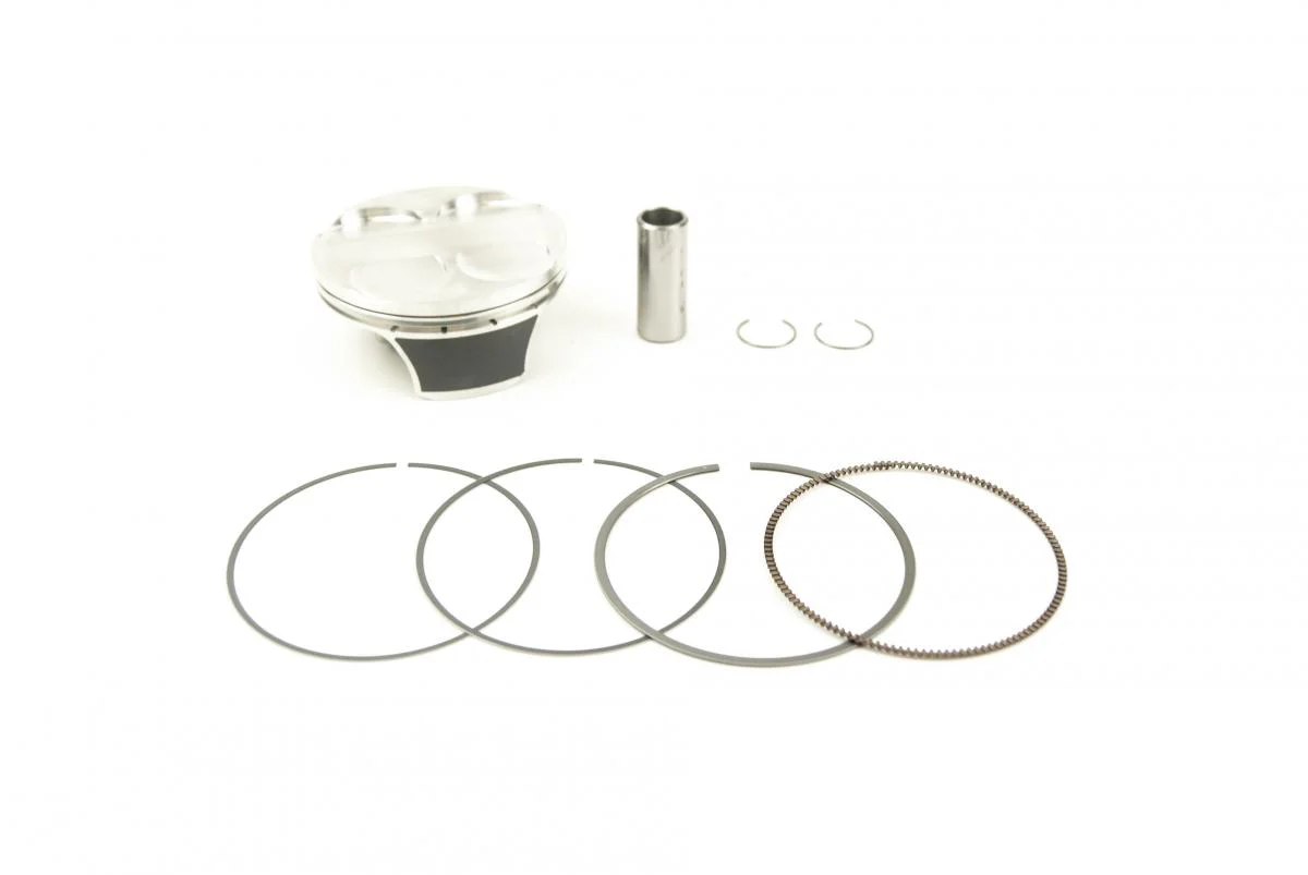PISTON KIT KX250F 2017-18 13.7, WISECO 40165M07700B 77mm, ArmorGlide