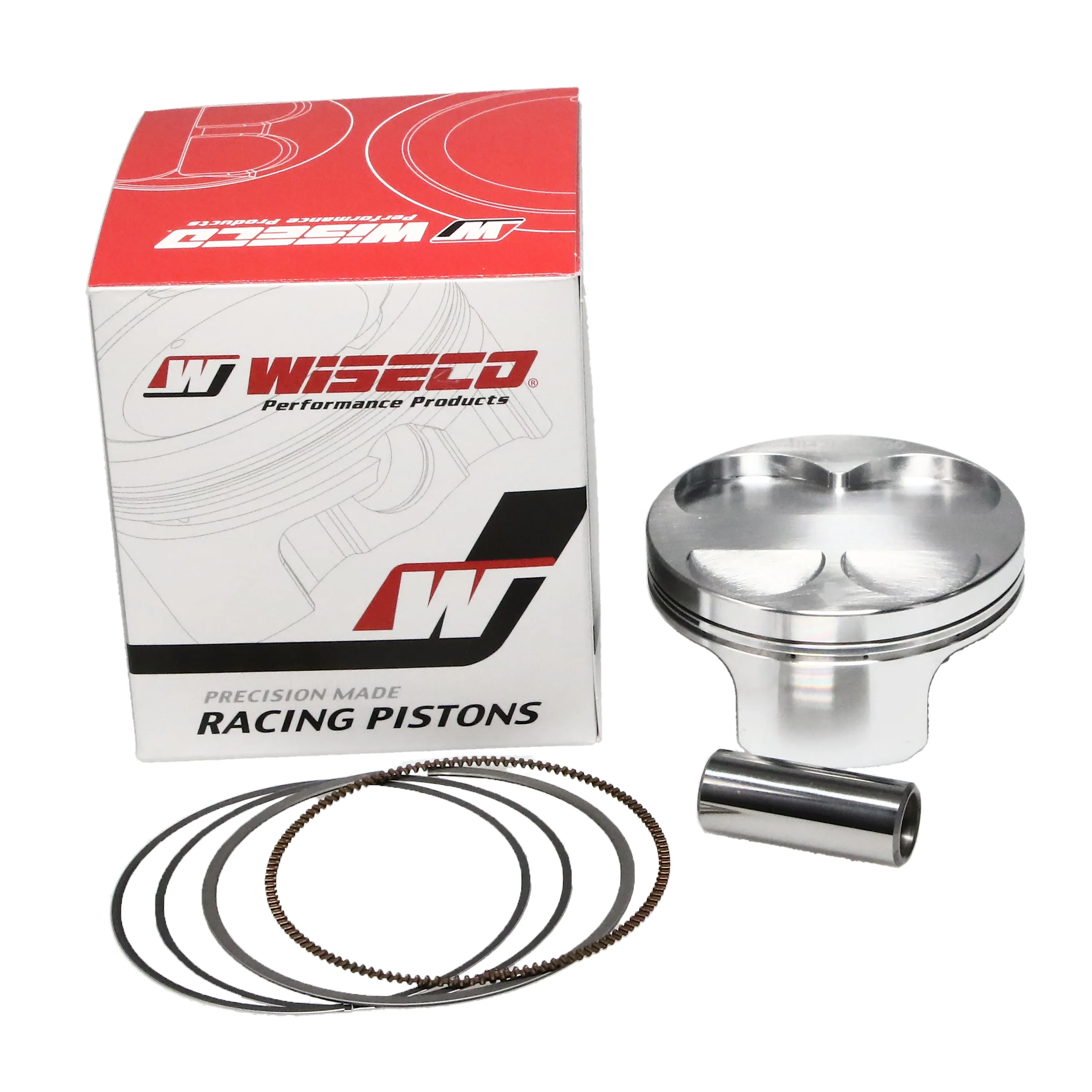 PISTON KIT KXF RMZ 250 77 HC, WISECO 4843M07700 KAW / SUZ
