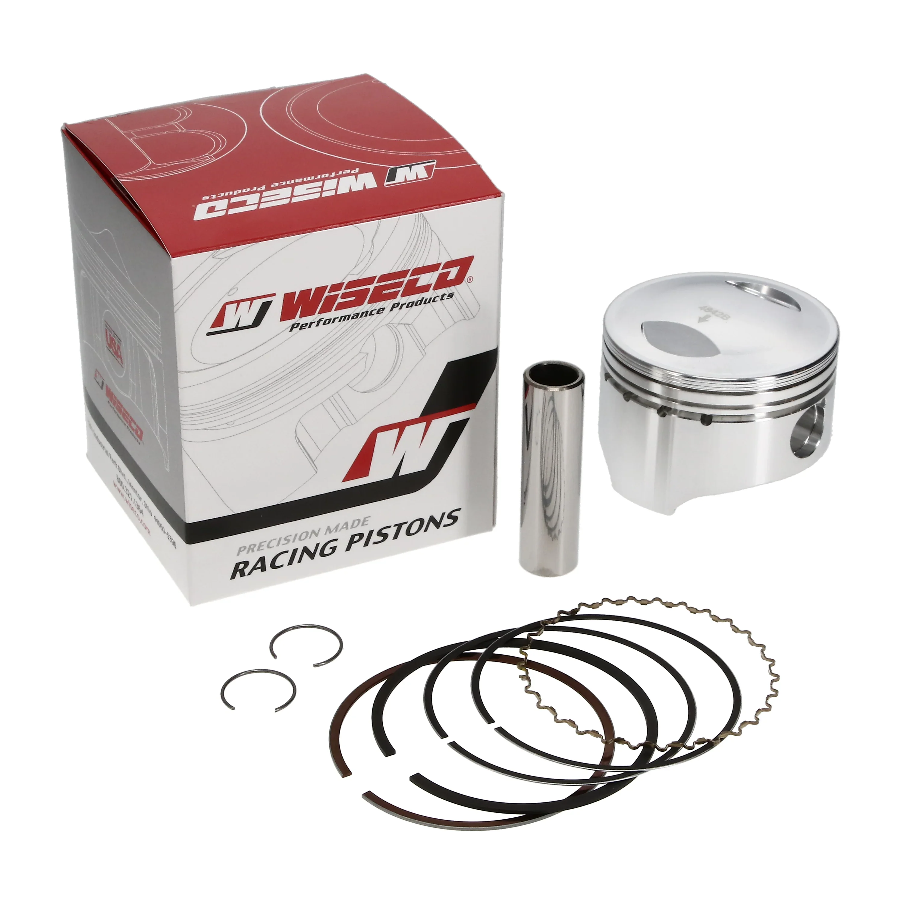 PISTON KIT LT230 LT4 WD 66.00, WISECO 4382M06600 SUZUKI ATV