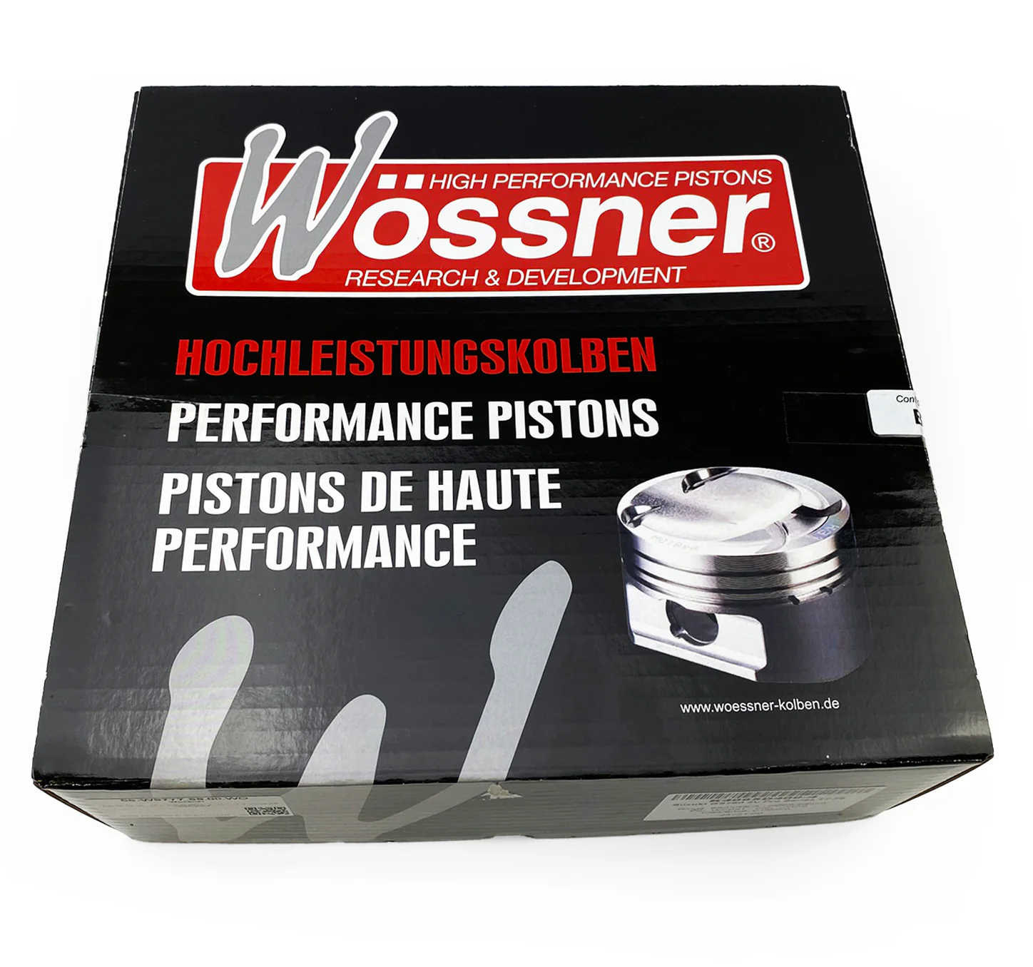 PISTON KIT, SET OF 4, SUZUKI GS750 2V 1977-1979, WOSSNER K4065D400-4 - Image 2